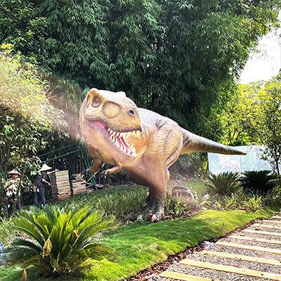 satın al Açık Dino Park Animatronik Dinozor Heykeli Allosaurus Modeli online manufacture