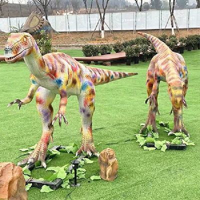 kaufen Touristenresorts Attraktives Robotermodell, animierter lebensgroßer Dinosaurier online manufacture