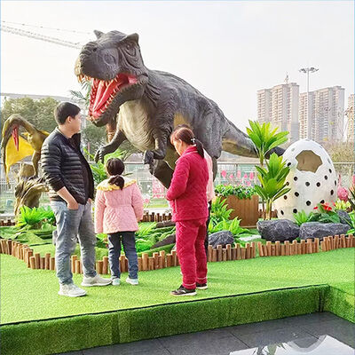 Buy Realistic Animatronic Dinosaur with Head, Mouth, And Limbs Movements Waterproof and Sun-resistant Customizable Color for Events and Exhibitions online manufacture