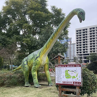 kupować Mechaniczny długi szyj Animatroniczny Brachiosaurus Park rozrywki atrakcja wyświetlacz online manufacture