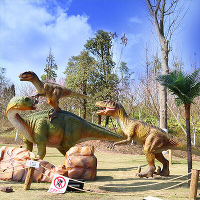 Beli Dinosaurus Mekanik Dekorasi Taman Petualangan Tahan Air Luar Ruangan Dengan Gerakan online manufacture