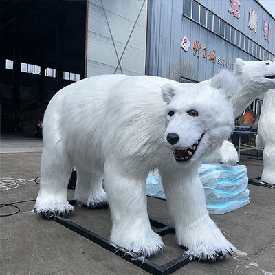 buy Waterproof Outdoor Theme Park Life Size Animatronic Animal Model With Infrared Sensor online manufacture