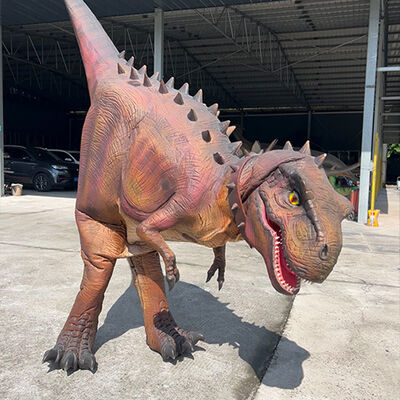 satın al Silikon Kauçuk Gizli Bacaklar Gerçekçi Yürüyen Dinozor Kostümü Velociraptor Kostümü online manufacture