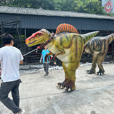 kaufen Unterhaltungsbühne Erwachsene Laufende Dinosaurier Kostüm Roboter Prop Performance online manufacture