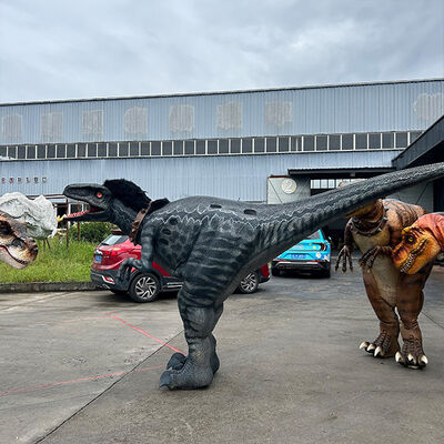 kopen Realistisch gevederd wandelend roofvogelkostuum dinosauruspak voor parade en podium online manufacture