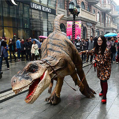 comprar Entretenimiento de fiesta Traje de dinosaurio caminante Mascota realista Traje de T Rex online manufacture