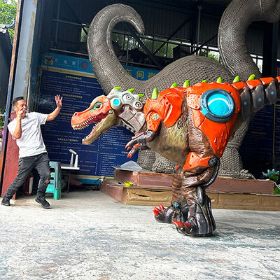 buy Animatornic Props Customizable Armed Dinosaur Mascot Costume Light Weight online manufacture