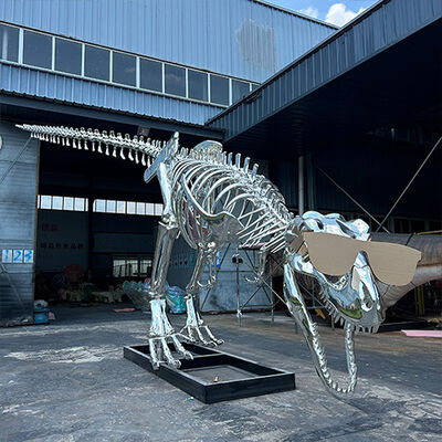 Mua Mô hình bộ xương T-Rex mô phỏng kích thước thật, bằng sợi thủy tinh, bản sao hóa thạch khủng long online manufacture