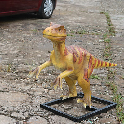 kaufen Lebensechte künstliche Dinosaurier-Skulptur aus Fiberglas für die Dekoration von Vergnügungsgärten online manufacture