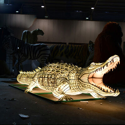 kopen Botanische tuin thema Winter Nacht Chinese lantaarn dieren voor festival online manufacture