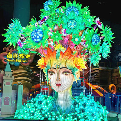 comprare Festival di scala Lagre personalizzato Lanterna tradizionale Scultura di luce culturale cinese online manufacture