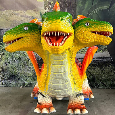 acheter Manège de dinosaure électrique attrayant pour enfants à trois têtes, aire de jeux, 6 à 8 heures d'autonomie online manufacture