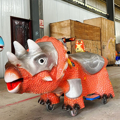 buy Attractive Funny Kids Ride On Walking Dinosaur Scooter For Shopping Center Play House online manufacture