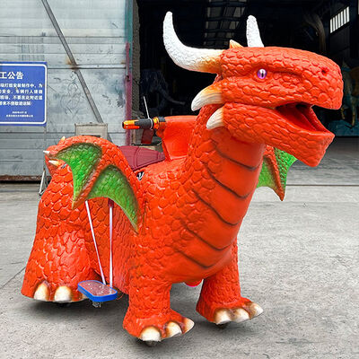 ซื้อ ไดโนเสาร์ขี่สไตล์มังกร Animatronic Dinosaur Ride เหมาะสำหรับสถานที่ท่องเที่ยวในห้างสรรพสินค้าและความสนุกสนานแบบโต้ตอบสำหรับครอบครัว online manufacture