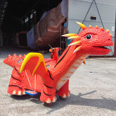 comprar Niños atractivo montable dragón dinosaurio paseo eléctrico en el centro comercial Playhouse online manufacture