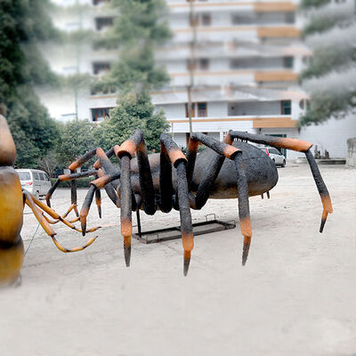 kopen Knuffel Bugs Geanimeerde Insecten Decoratie Reusachtige Animatronische Spin Tentoonstellingsmodel online manufacture