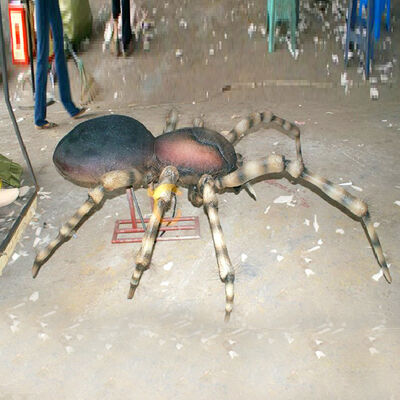 buy CE Certified animatronic spider customized for immersive haunted house experiences theme parks and interactive museum displays online manufacture