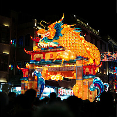 Beli Pengalaman Imersif Wonderland Cahaya Musim Dingin Festival Lampion Tradisional online manufacture